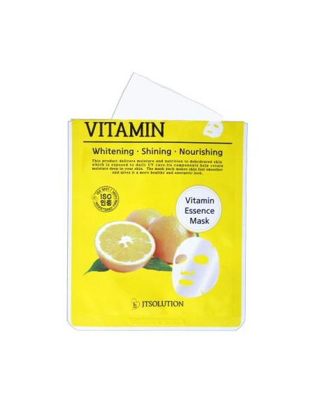 JT Beauté Vitamin Essence Mask - Blanchissant, hydratant et nourrissant