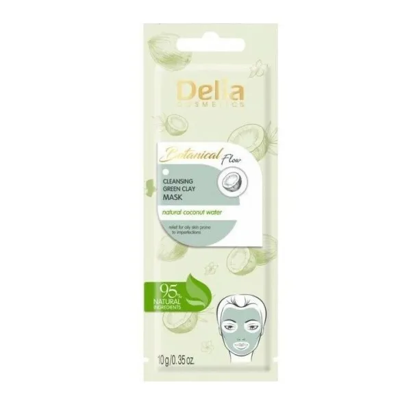 Masque nettoyant à l'argile verte Delia cosmetics 10 g