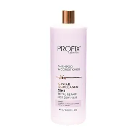 Shampoing a la collagen et caviar 2 en 1 1l-profix cosmetics