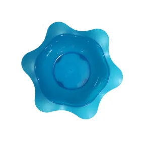 Assiette creuse en forme de fleur bleu 6 mois-baby nova