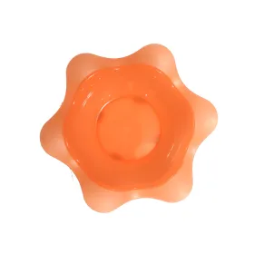 Assiette creuse en forme de fleur saumon6 mois-baby nova