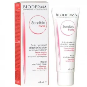 Sensibio forte soin apaisant d'action rapide peaux rougies echauffées 40ml - bioderma