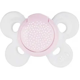 PHYSIO COMFORT SUCETTE EN SILICONE BLANC/ROSE 0-6 MOIS-CHICCO