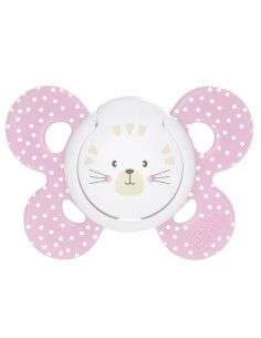 Sucette confort 6-12 mois rose - chicco