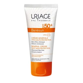 Bariésun crème minérale spf50+ très haute protection peaux allergique 50ml -uriage