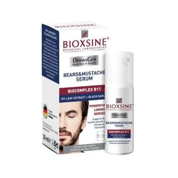 Dermagen sérum barbe & moustache 30ml -bioxsine