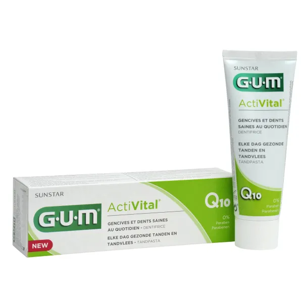 Dentifrice activital q10 75 ml - gum
