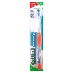 Brosse à dents technique compact 491 orange - gum
