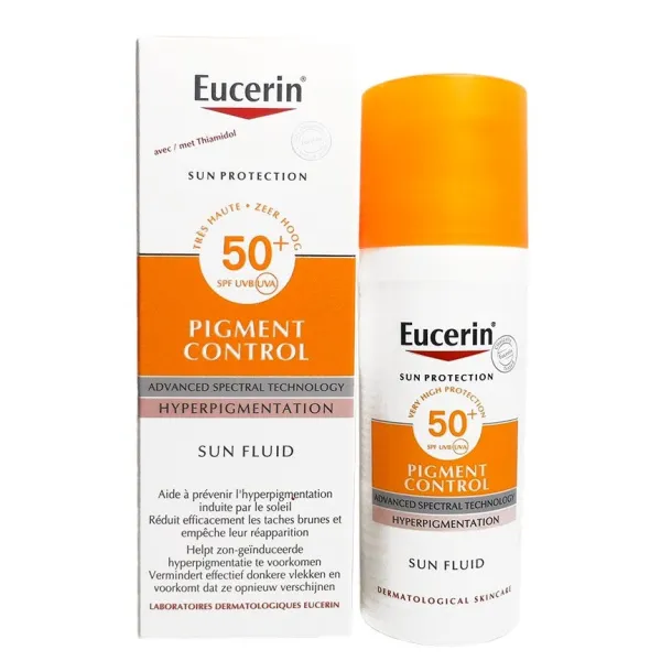 Sun protection pigment control fluide spf50 50ml - Eucerin