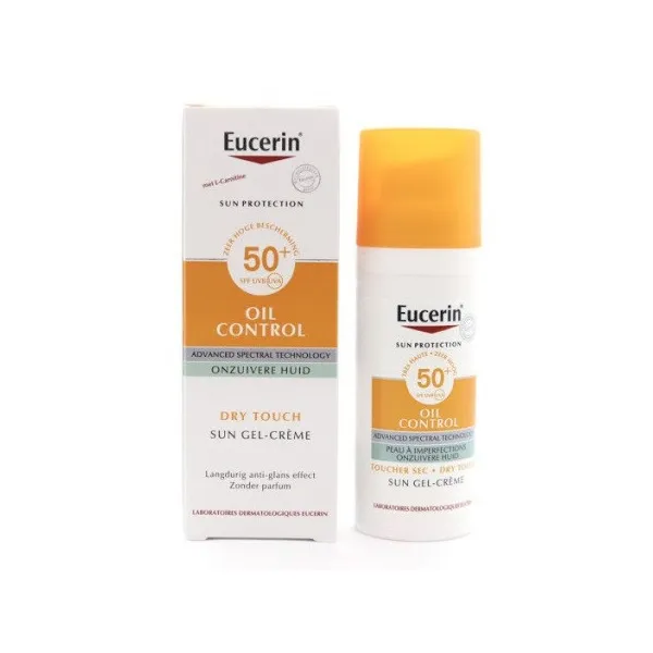 Sun protection oil control spf50+ gel créme 50ml - Eucerin
