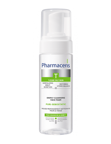 T PURI-SEBOSTATIC MOUSSE NETTOYANTE VISAGE 150 ML-PHARMACERIS