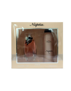 COFFRET PARFUM NUPTIA 100 ML ET DÉODORANT 200ML FEMME-PARIS BLEU