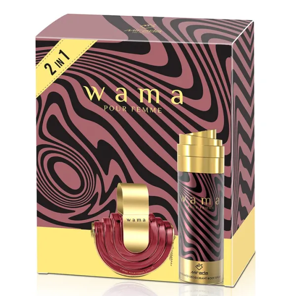 Coffret eau de parfum femme wama 2 en 1 - mirada