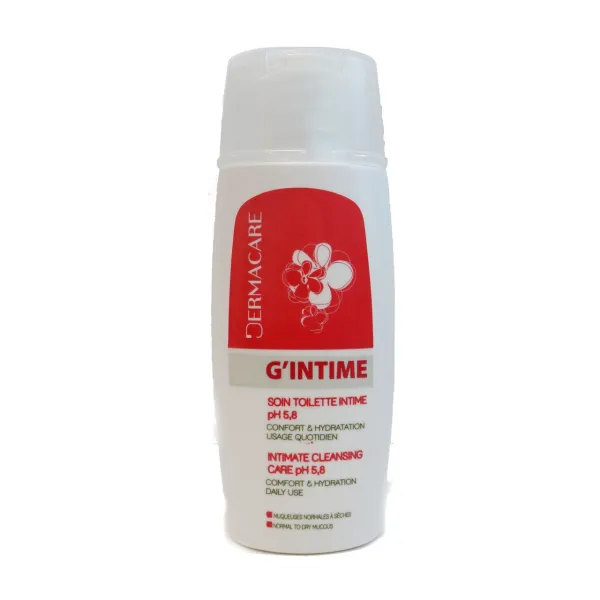 G'intime soin toilette intime ph 5,8 100ml -dermacare