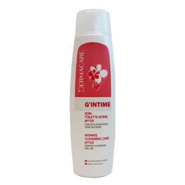 G'intime soin toilette intime ph 5,8 200 ml -dermacare