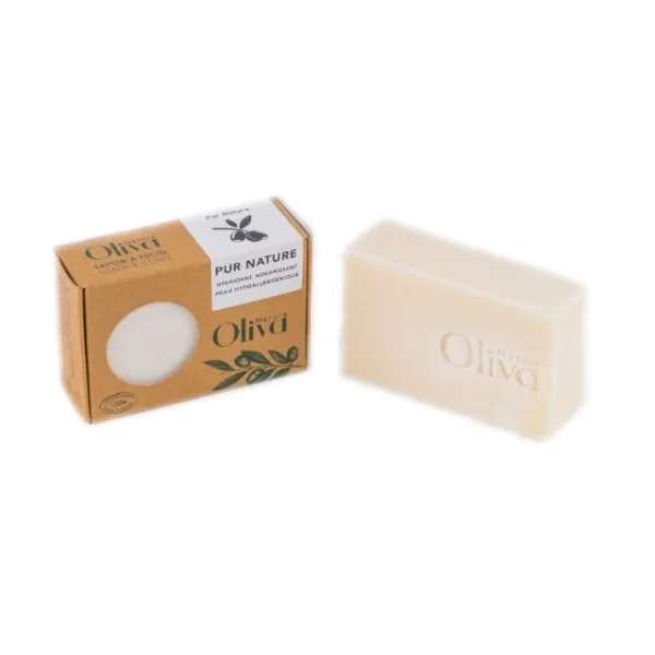 Savon solide à froid pur nature 140g-oliva nature