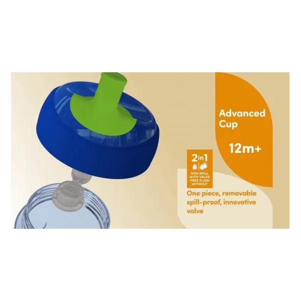 Tasse advanced cup - vert - boy 12m+ - 266 ml- chicco