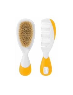 Brosse et peigne orange - chicco