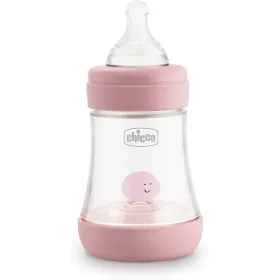 Biberon intui-flow perfect 5 - rose - 150 ml - chicco