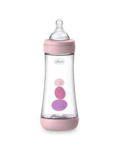 Biberon intui-flow perfect 5 - rose - 300 ml - chicco