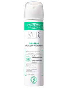 Spirial déodorant spray anti transpirant intense 75ml -svr