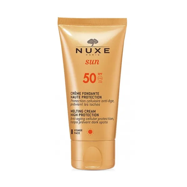 Sun Crème fondante visage SPF50+  50ml -Nuxe