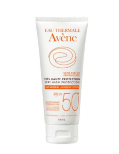 Ecran Solaire Lait Minéral Très Haute Protection spf50+ 100ml - Avène