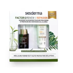 Sesderma - Coffret factor g sérum + repaskin écran solaire spf50