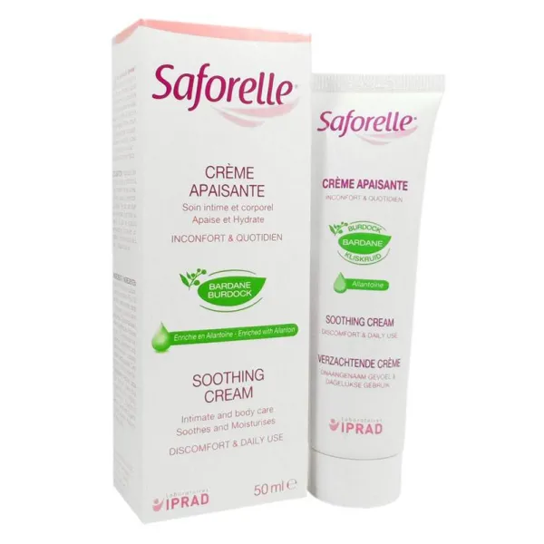 Saforelle Crème Apaisante Hydratante Intime 100ml