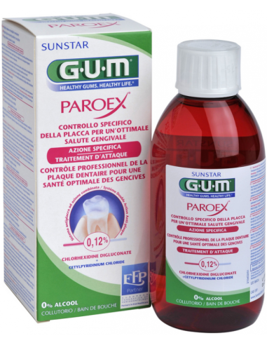 GUM Paroex Bain De Bouche 300ml