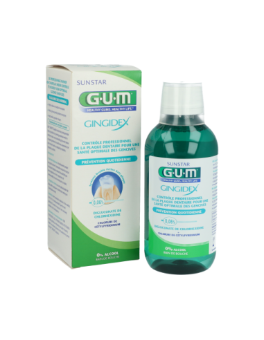 GUM Bain de Bouche Gingidex, 300ml