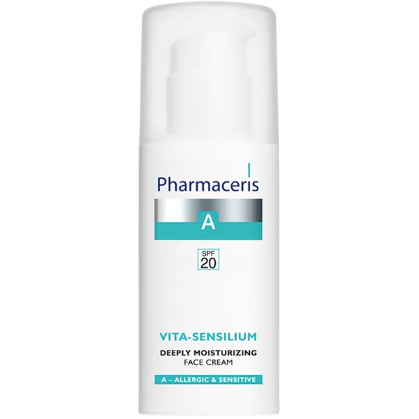 A vita sensilium allergic & sensitive spf20 crème hydratante 50ml -pharmaceris