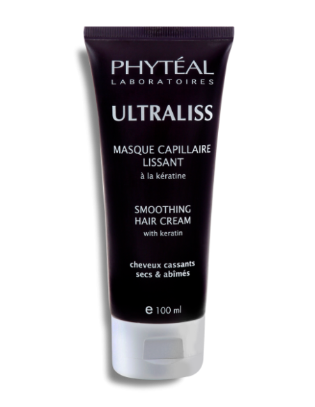ULTRALISS Masque Lissant A la Kératine Cheveux Cassants-PHYTEAL-100ML