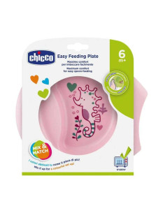 Chicco assiette creuse décorée avec rebord 6 mois+