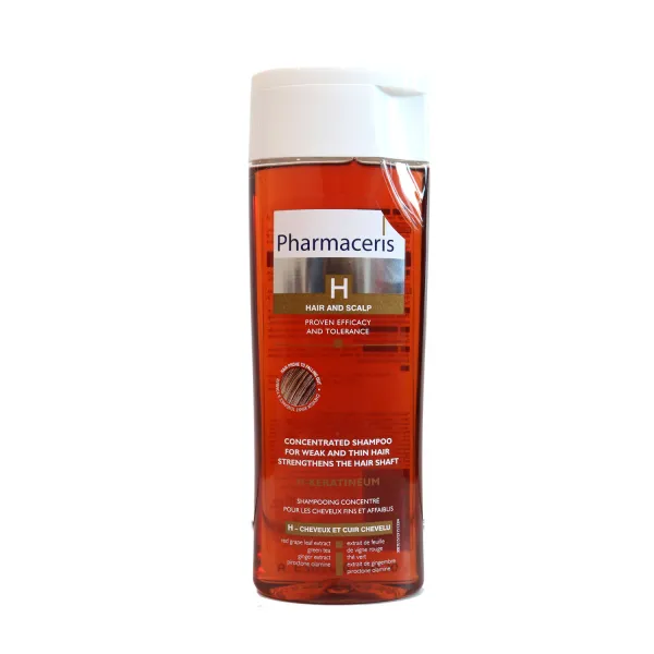 Pharmaceris - H-keratineum shampooing cheveux fins et affaiblis 250 ml