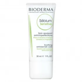 Sebium sensitive soin apaisant anti-imperfections peaux à tendance acnéique 30ml -bioderma