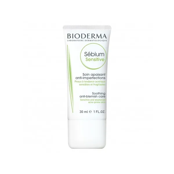 Sebium Sensitive - Soin Apaisant Anti-Imperfections 30ml -Bioderma