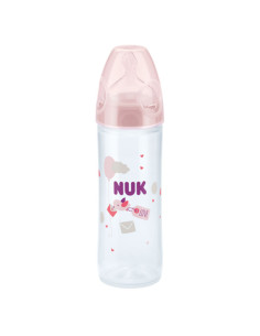 Biberon New Classic First Choice Incassable 250 ml 6-18m Rose -Nuk
