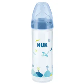 Biberon New Classic First Choice Incassable 250 ml 6-18m Bleu -Nuk