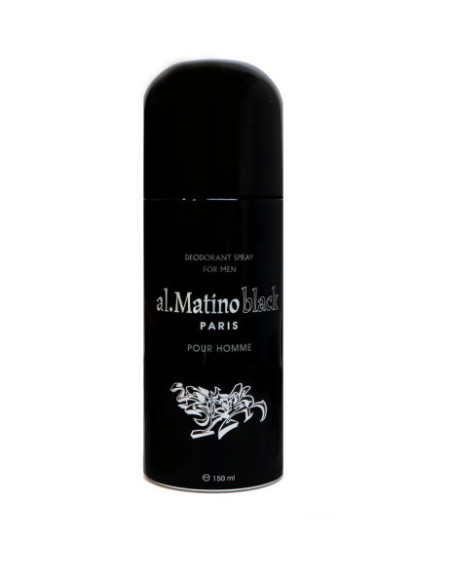 Paris Bleu Al Matino Black Déodorant spray homme 150 ml