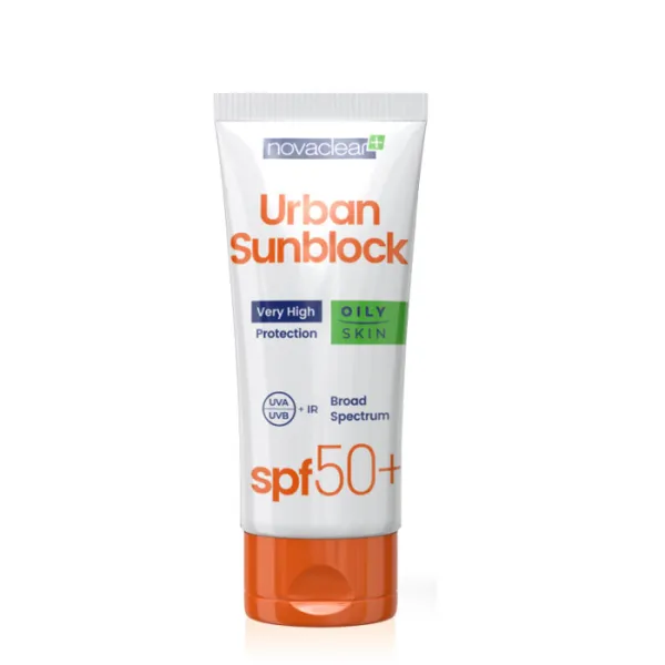 Ecran novaclear urban sunblock oily skin spf50+ 40 ml - peaux grasses