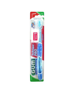 Brosse à dents technique pro souple 525 bleu- gum