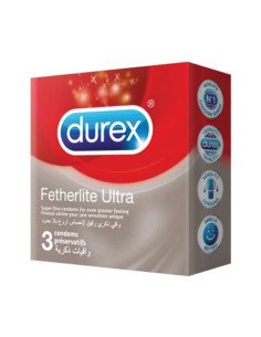 Durex Featherlite Ultra — 3 préservatifs