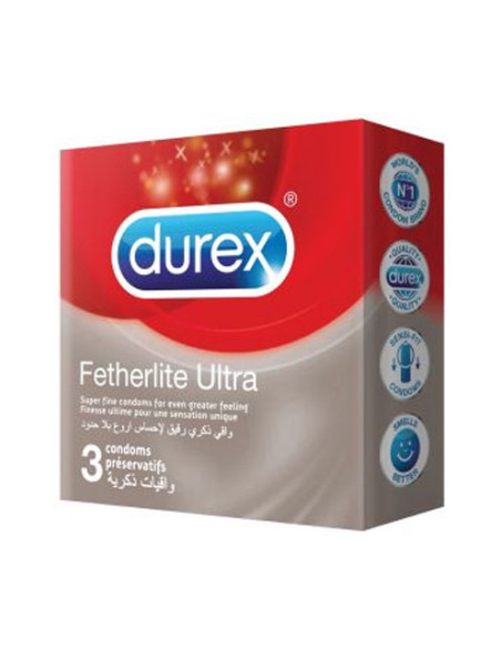 Durex Featherlite Ultra — 3 préservatifs