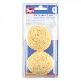 Eponge vegetales peau sensible + 0 mois -tigex