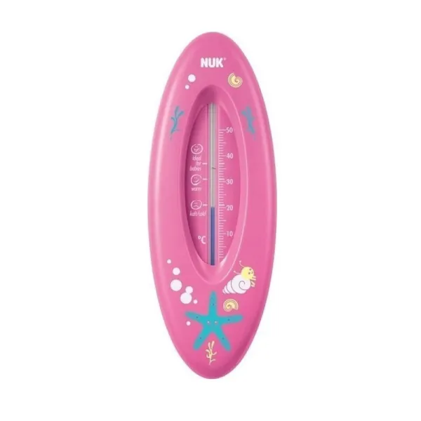 Thermomètre de bain pour bébé rose-nuk