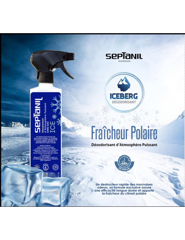Désodorisant d’atmosphère puissant ice septanil-5l