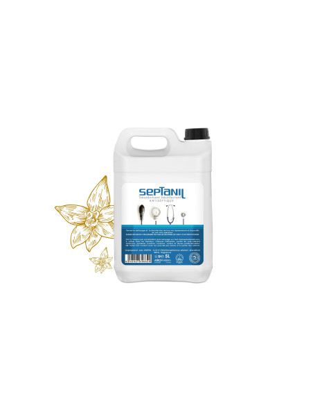 Désodorisant désinfectant antiseptique vanille septanil - 5l