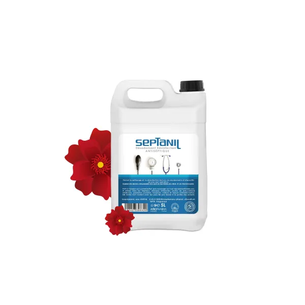 Désodorisant désinfectant antiseptique fleur de chine septanil - 5l
