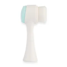 Brosse nettoyante pour le visage à double face bleu